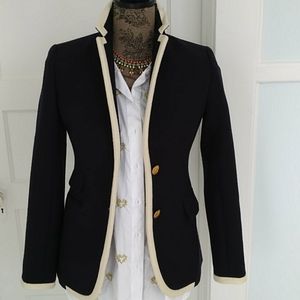J.crew Hacking 100% wool Blazer